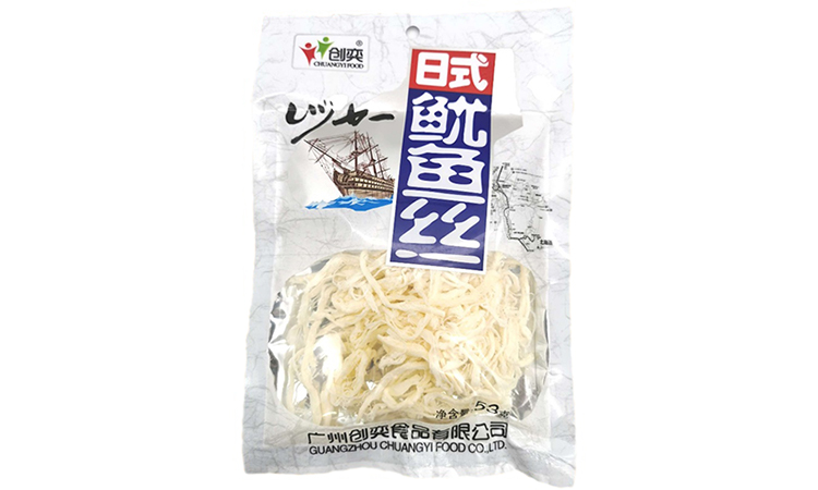 CHUANGYI'S JAPANESE SQUID SHREDDED 73G